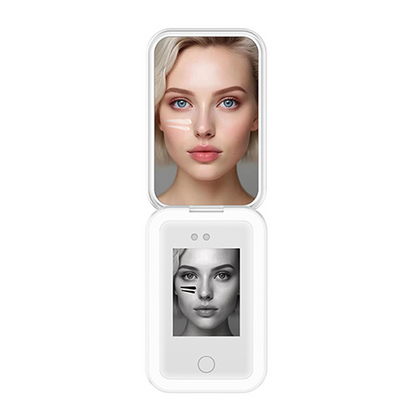 UV Smart Sunscreen-Sensing Makeup Mirror