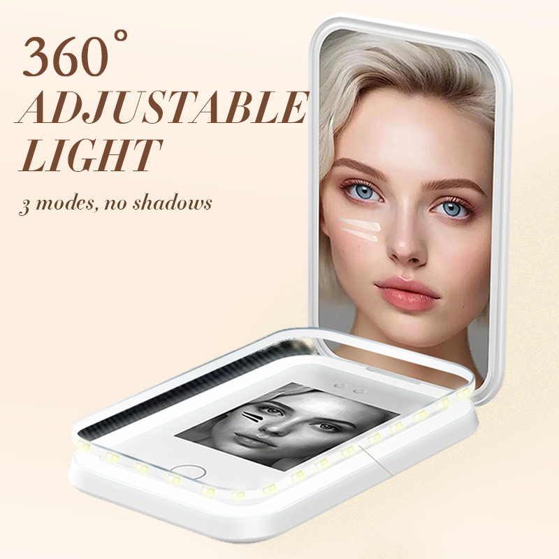 UV Smart Sunscreen-Sensing Makeup Mirror