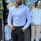 ⏳Fall Limited Edition Collection💥Men's Casual Slim Fit Solid Color Shirt