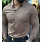 ⏳Fall Limited Edition Collection💥Men's Casual Slim Fit Solid Color Shirt
