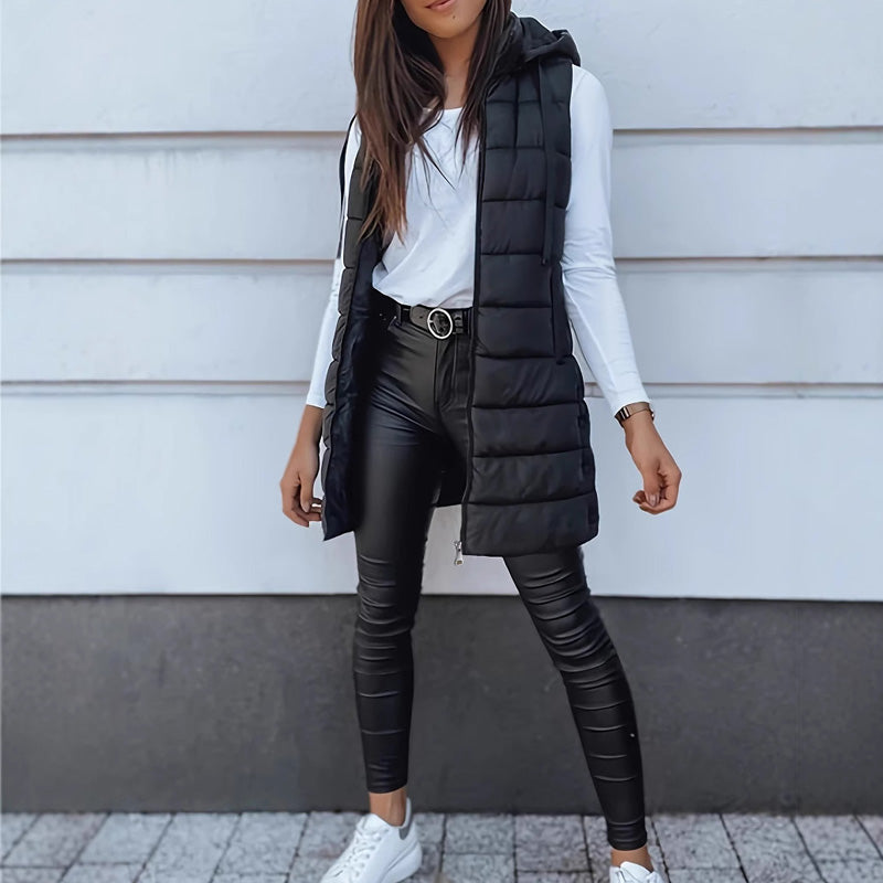 🥇2025 Fashion Sales Champion💥Women’s Zip-Up Long Puffer Vest