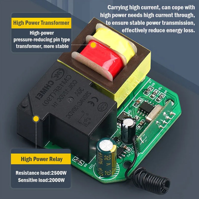 🔥Intelligent Remote Control Socket for Water Pump Motor