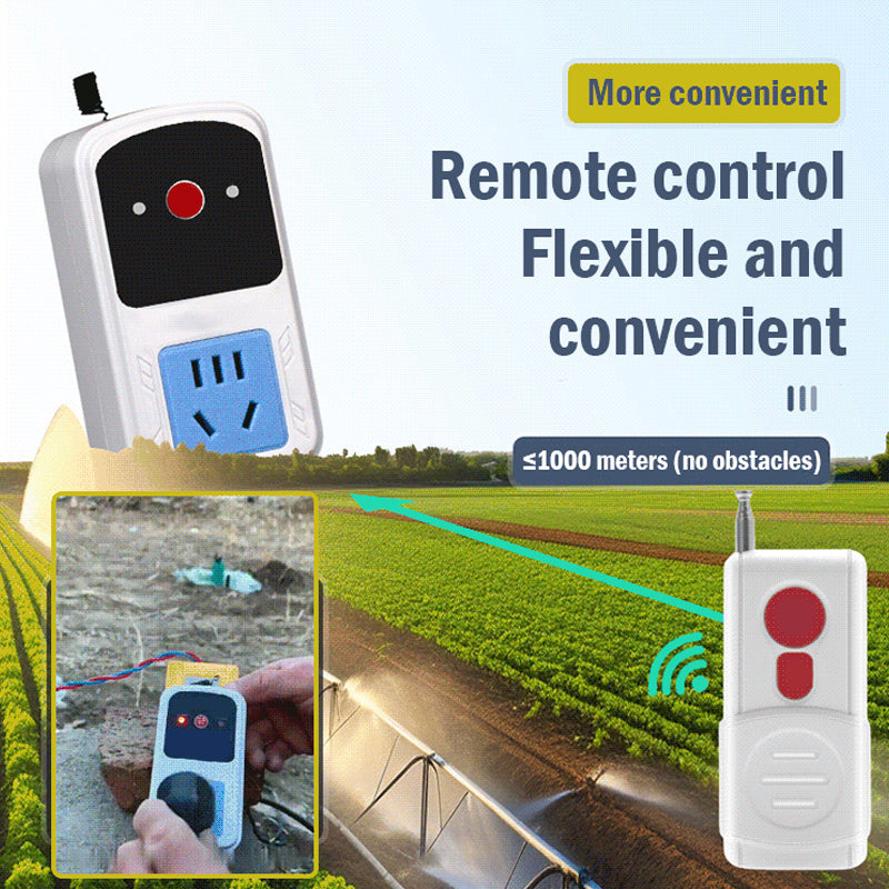 🔥Intelligent Remote Control Socket for Water Pump Motor