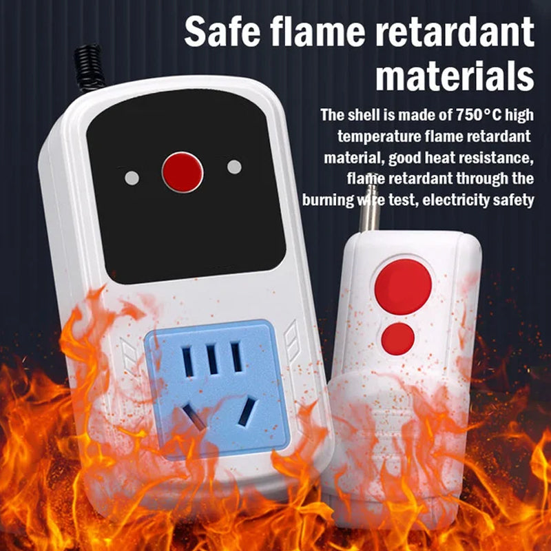 🔥Intelligent Remote Control Socket for Water Pump Motor
