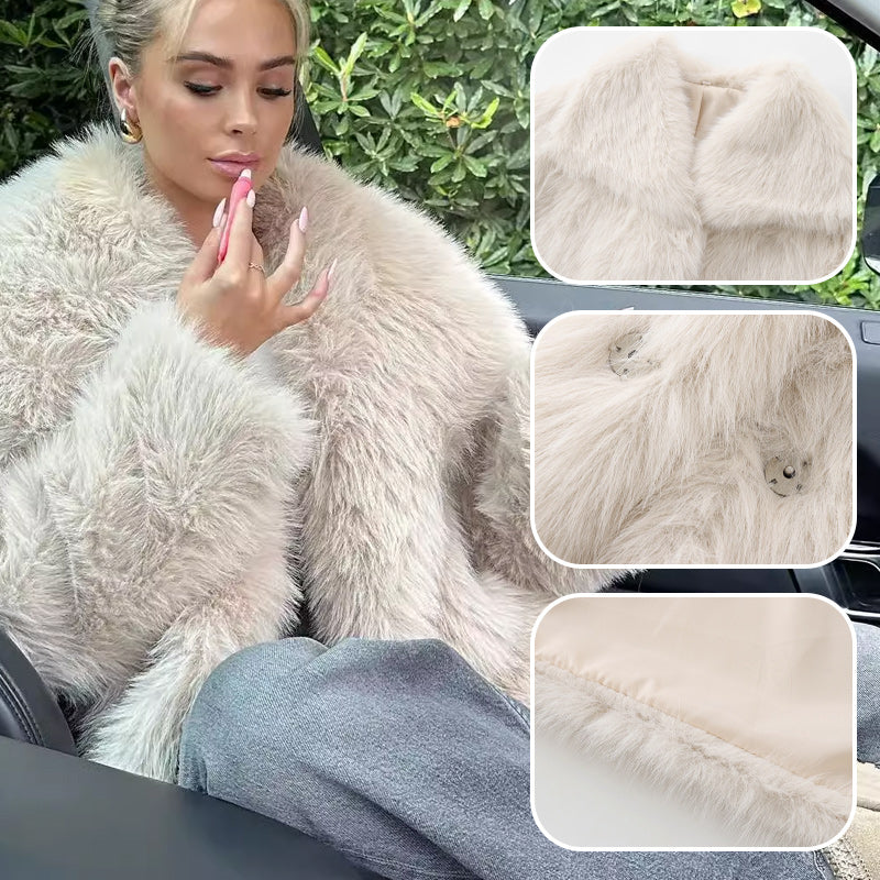⏳Cross-Season Early Bird Discount: 50% OFF💥Women's Fluffy Short Coat