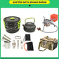 Camping Cookware and Cutlery Set