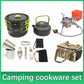 Camping Cookware and Cutlery Set