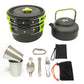 Camping Cookware and Cutlery Set