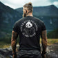 Men’s Solider Panda Cotton T-Shirt