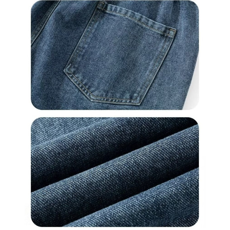 👖 49% OFF! 🕶️ Men's Casual Relaxed-Fit Jeans – Comfortable Loose Fit, Durable Denim & Timeless Style 👖
