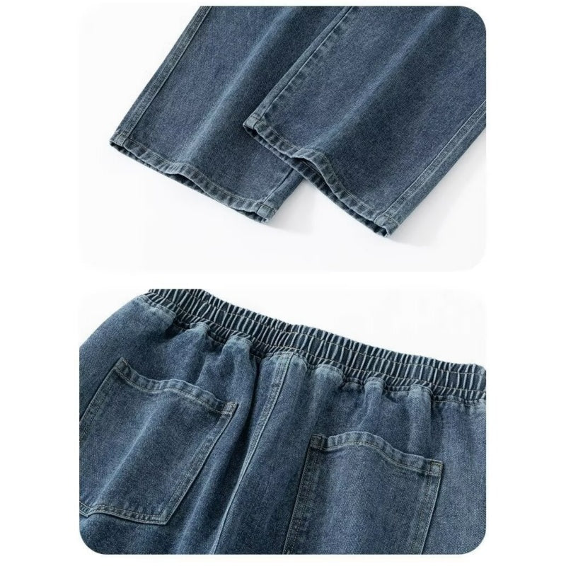 👖 49% OFF! 🕶️ Men's Casual Relaxed-Fit Jeans – Comfortable Loose Fit, Durable Denim & Timeless Style 👖