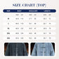 Men's Washed Denim Top & Wide Leg Pants 2-Piece Set