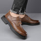 Men's Breathable Retro PU Leather Soft Sole Shoes
