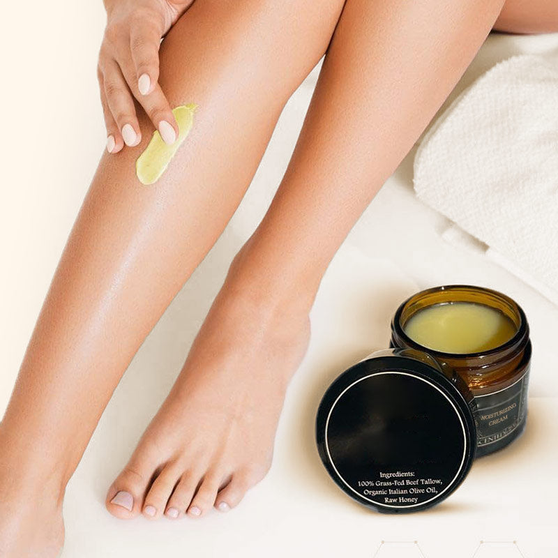 🌿✨Organic Beef Tallow Balm with Honey – Moisturizing Cream
