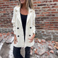 Women’s Mid-Length Lapel Double Breasted Coat