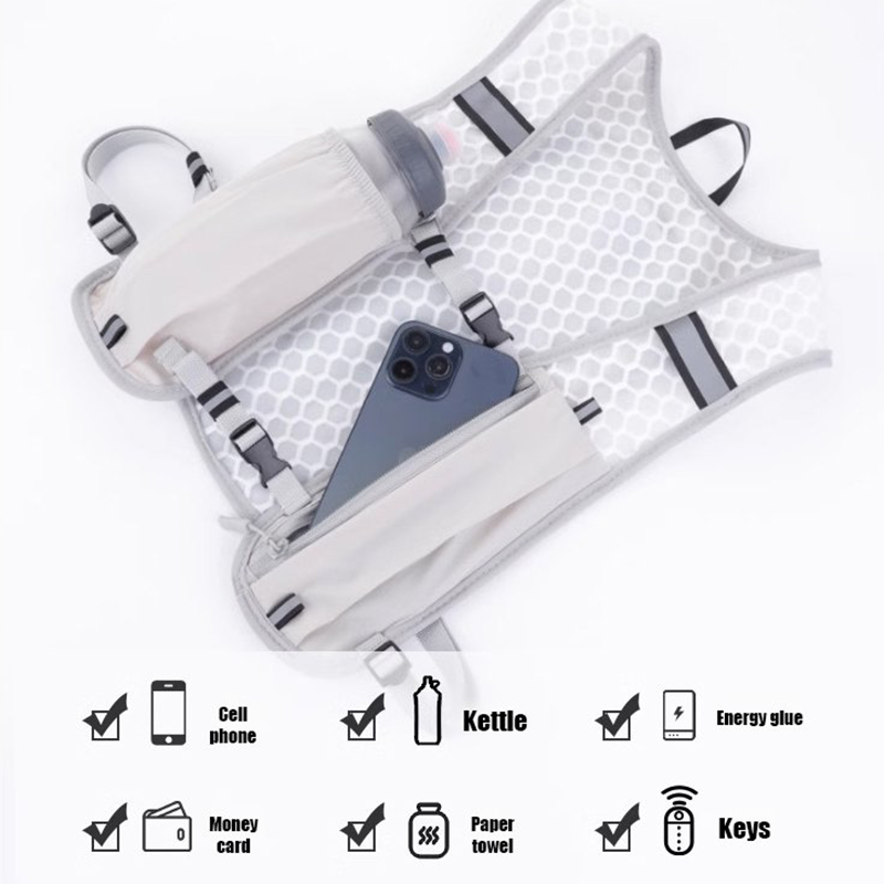 Running Vest Phone Bag for Outdoor Hiking & Mountaineering