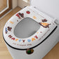 Waterproof Printed Zipper Toilet Seat Cushion