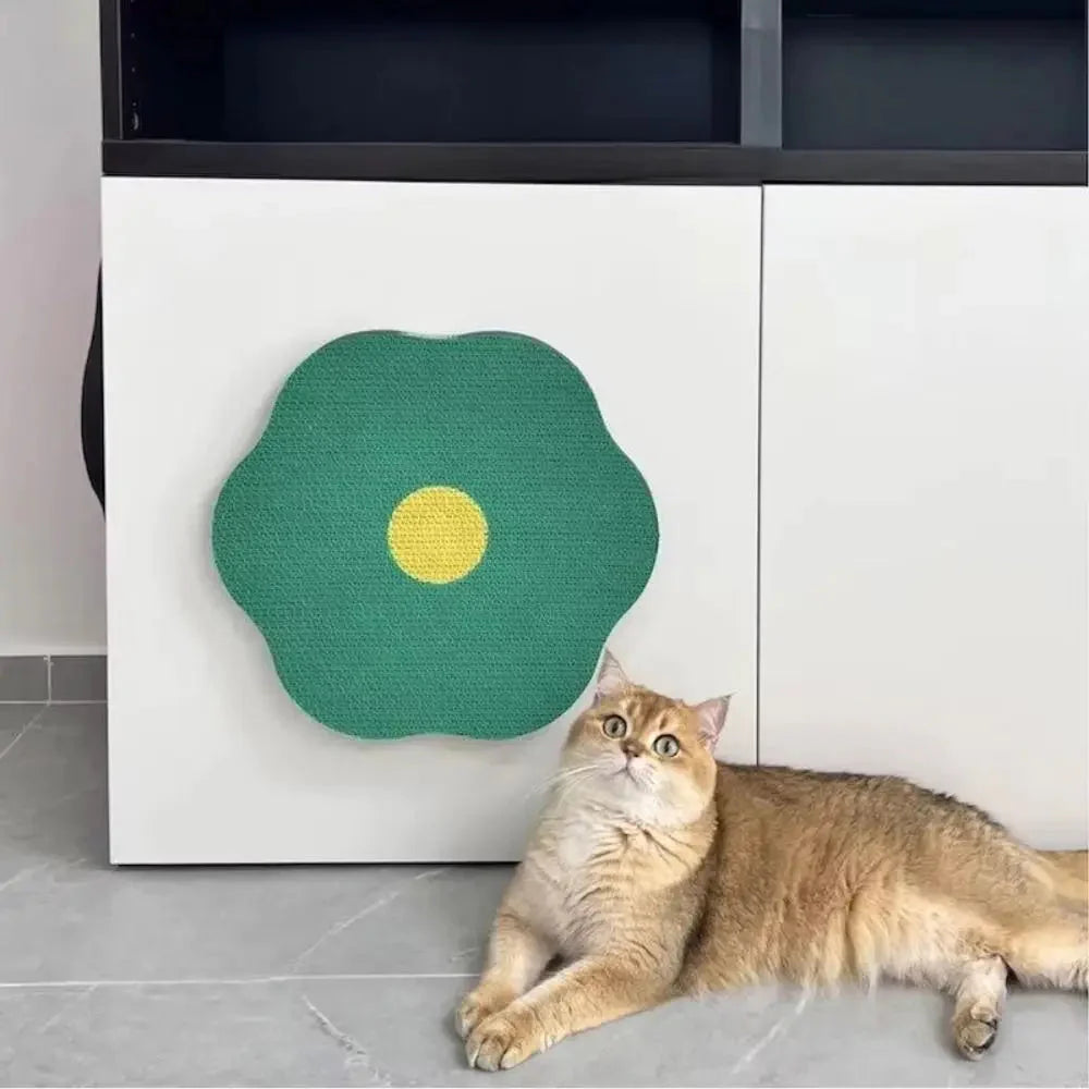 🔥Limited-time 50% off🔥Creative flower-shaped wall-mounted cat🐱 scratching board