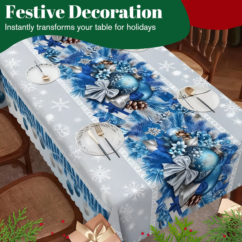 🎅Meet Christmas Sale 50% OFF🎄Stylish Christmas Printed Tablecloth