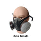 Dust-Proof Integrated Respirator Mask – Dual-Tank Activated Carbon Filters, Industrial-Grade Gas & Dust Protection 🛡️🔥