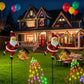 🎁Pre-Christmas Sale: 50% Off🎅✨Santa Watering Can Solar Light with Ground Stake
