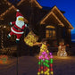 🎁Pre-Christmas Sale: 50% Off🎅✨Santa Watering Can Solar Light with Ground Stake