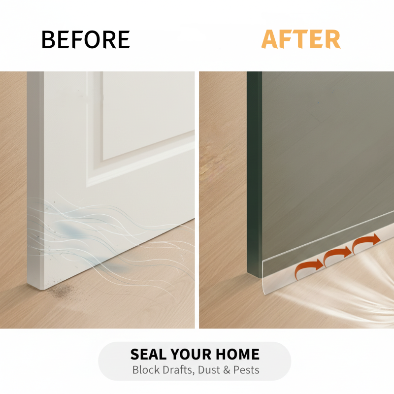 🌡️ 2026 HOT SALE🥳50K+ SOLD! 💝Self-Adhesive Weather Stripping – Wind-Proof, Insulates & Easy to Apply 🏠