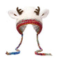 🎁🎄Christmas Sale 50% OFF! 🦌Original design Festive Christmas Antler Hat🧶