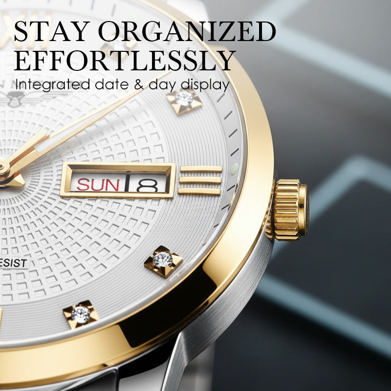 ⏰Black Friday Sale 80% OFF💥💥Men's Stainless Steel Waterproof Business Watch