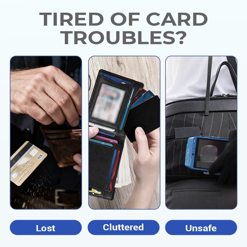 🔥Last day of the limited-time 50% off sale!🔥Pop-Up Card Holder with Anti-Degaussing Technology