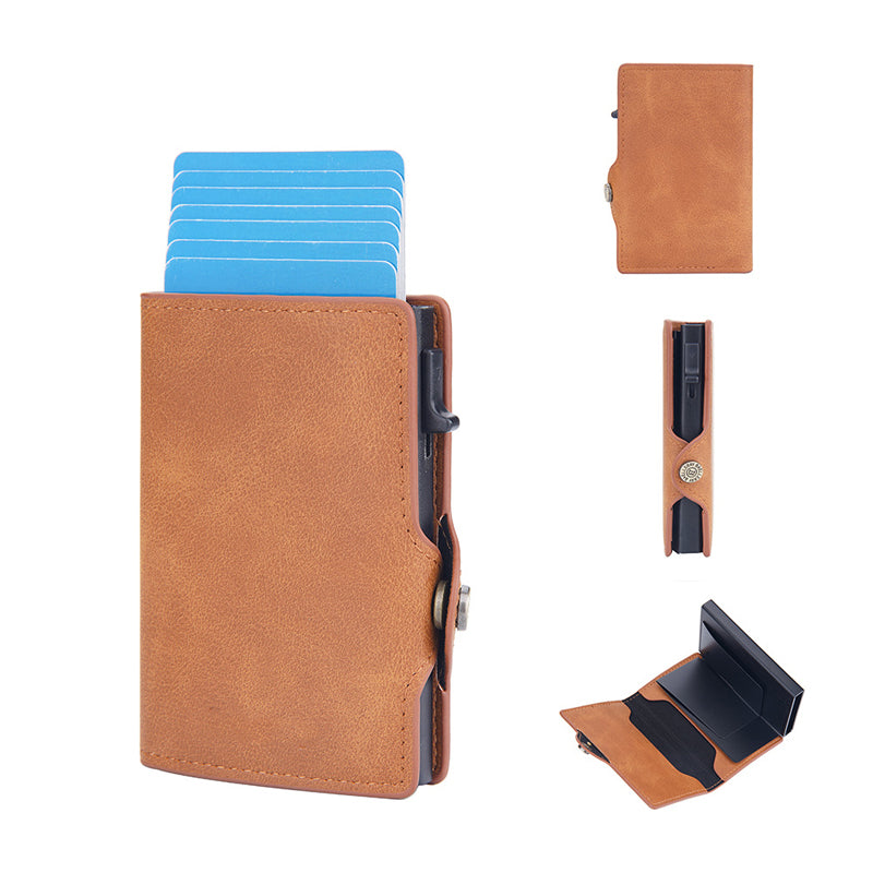 🔥Last day of the limited-time 50% off sale!🔥Pop-Up Card Holder with Anti-Degaussing Technology