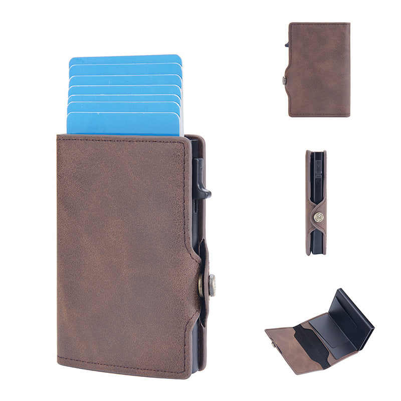 🔥Last day of the limited-time 50% off sale!🔥Pop-Up Card Holder with Anti-Degaussing Technology