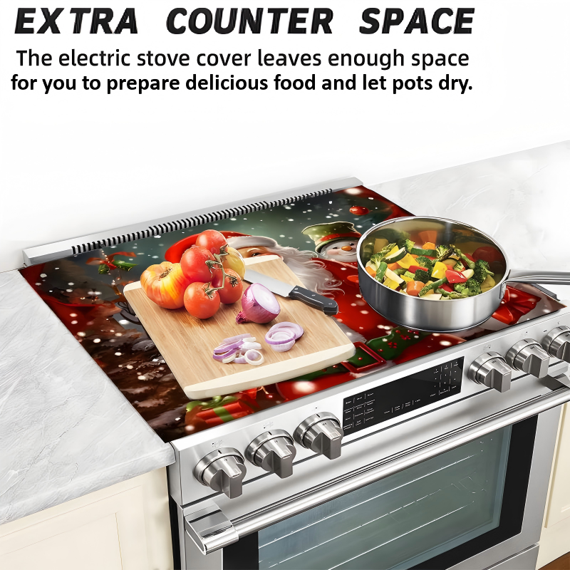 🎅🔥Christmas Themed Stove Top Protector Mat