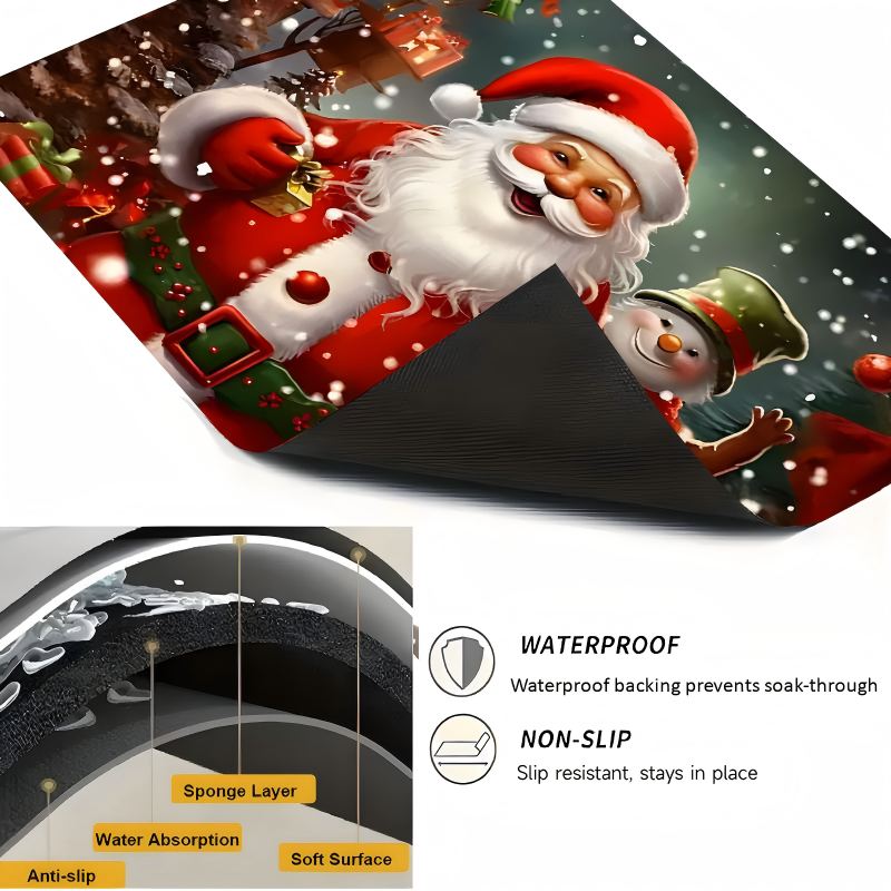 🎅🔥Christmas Themed Stove Top Protector Mat