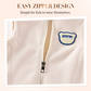 Kids' Zip-Up Winter Vest with Warm Lining