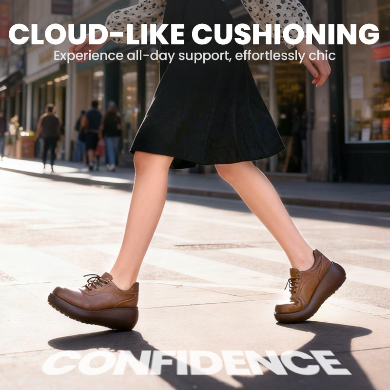 Women's Vintage-Style Platform Loafers