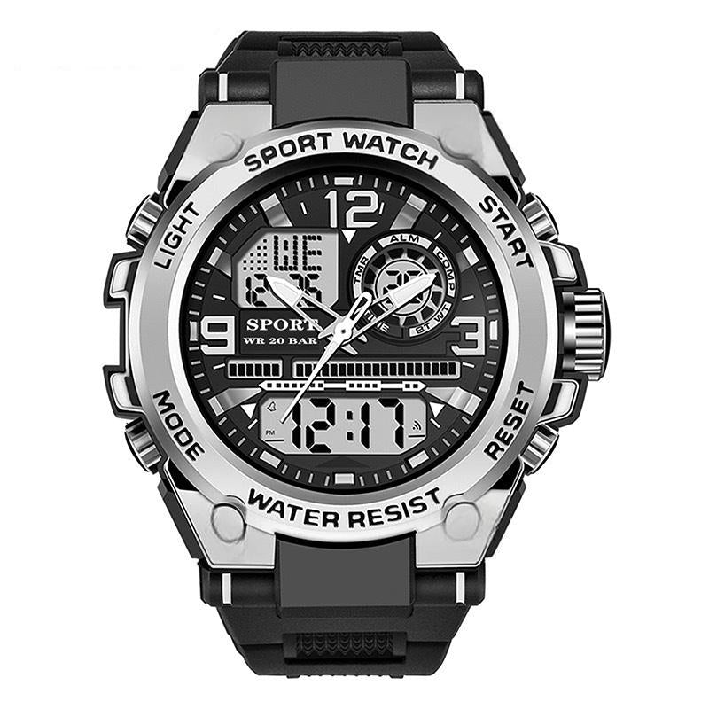 Men's Waterproof Sports Watch with Luminous Display