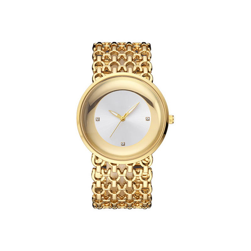 ⏳Limited-Time Special 50% OFF💥Luxury Round Bracelet Watch Fashionable Women's Wristwatch