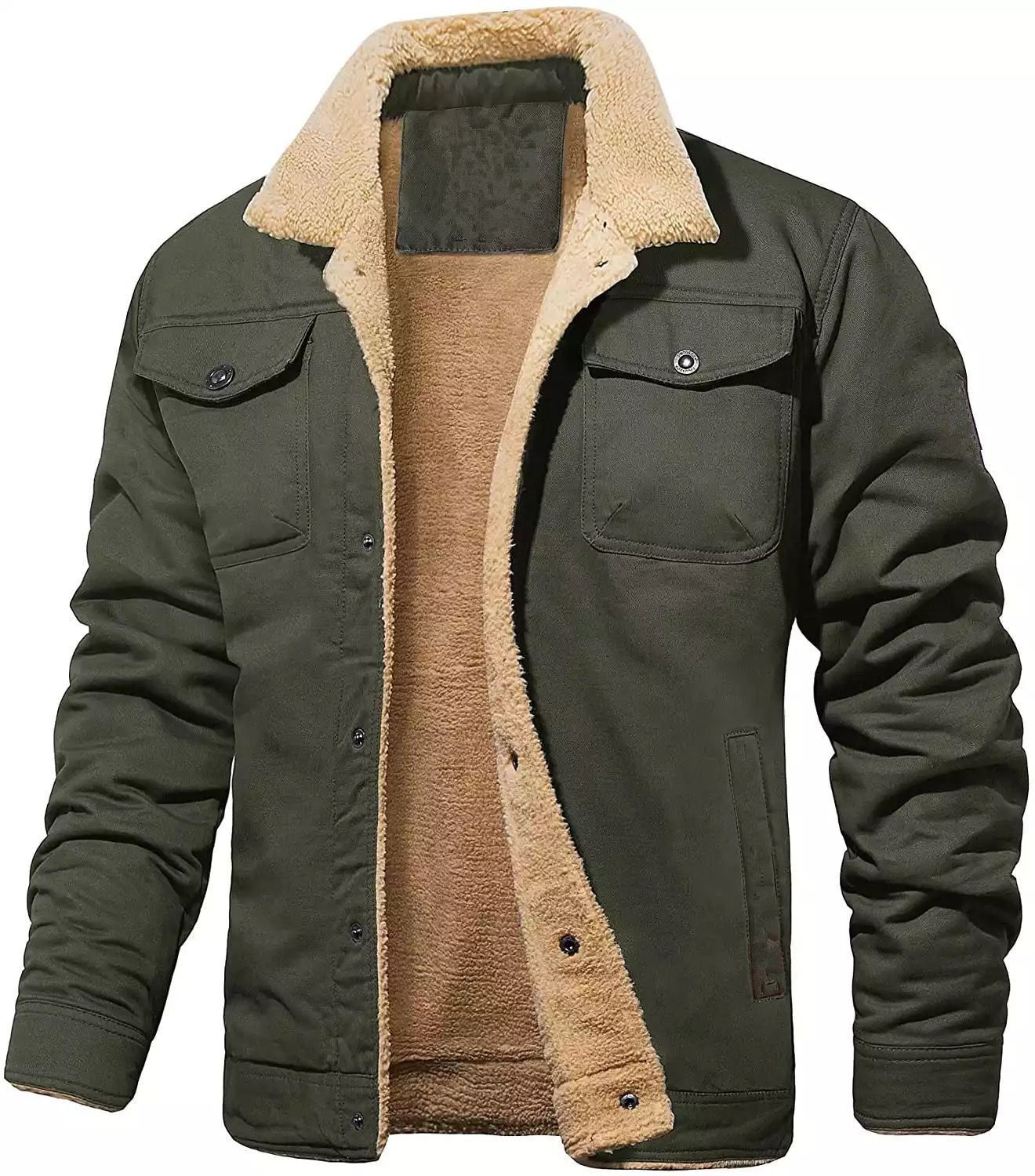 🎁Christmas Special 49% OFF⏳Men's Retro Western Winter Fleece Jacket