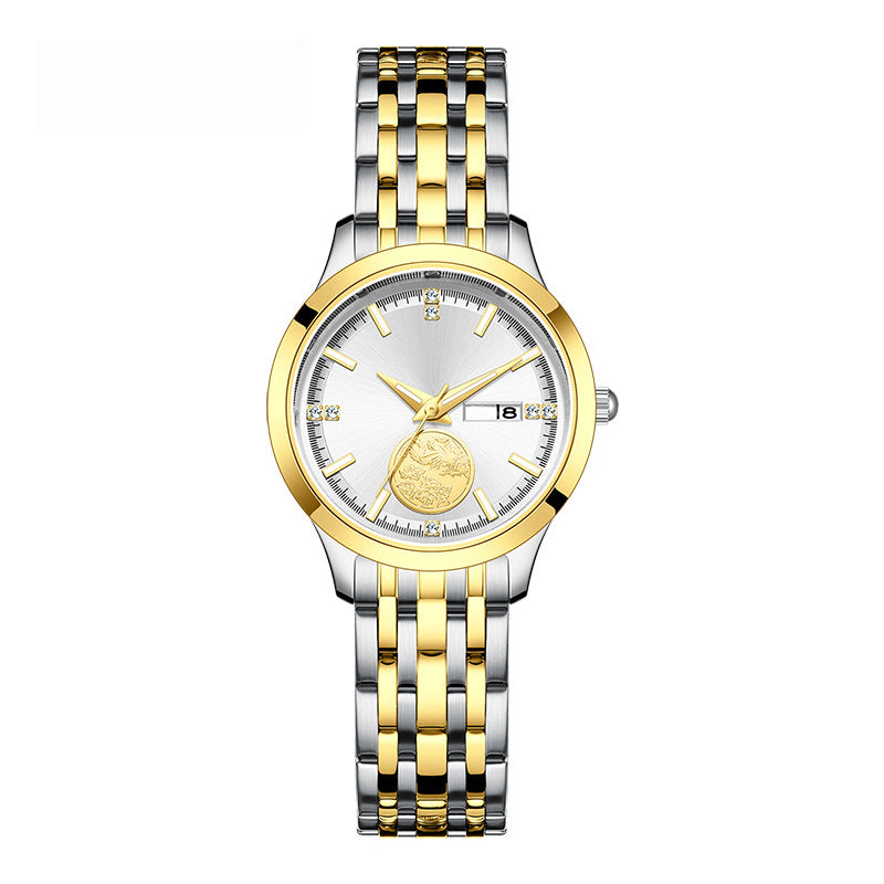 🎄🎁Christmas Special Offer: 50% OFF💥Luxurious Swiss Automatic Gold Watch For Couples