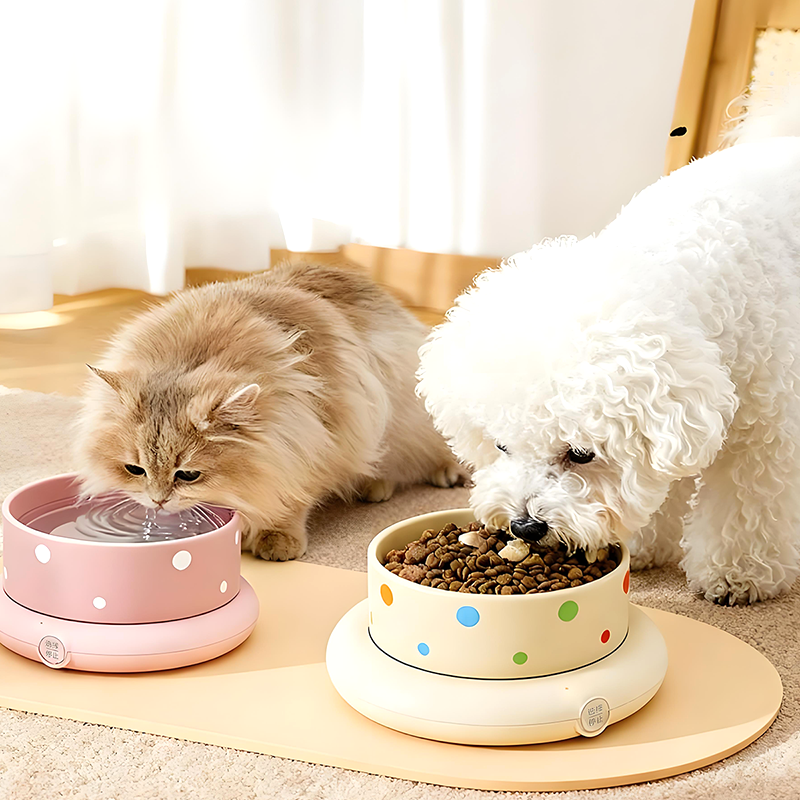 🎄🎁Christmas Pet Gifts 50% OFF🐾Constant Temperature Ceramic Pet Bowl