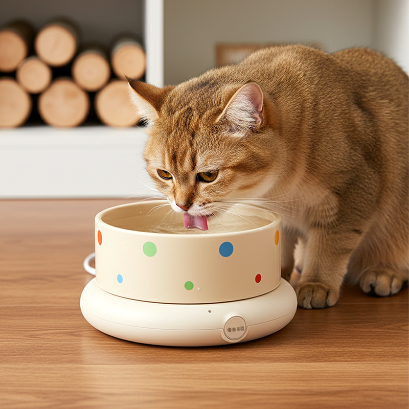 🎄🎁Christmas Pet Gifts 50% OFF🐾Constant Temperature Ceramic Pet Bowl