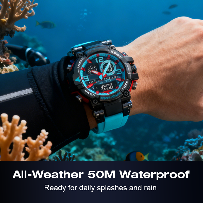 🎁Limited-Time 50% OFF⏳Multifunctional Waterproof LED Digital Watch