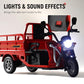 🎄🎁Christmas Special Offer: 50% OFF💥Pull-Back Electric Tricycle Toy with Sound & Light