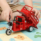 🎄🎁Christmas Special Offer: 50% OFF💥Pull-Back Electric Tricycle Toy with Sound & Light