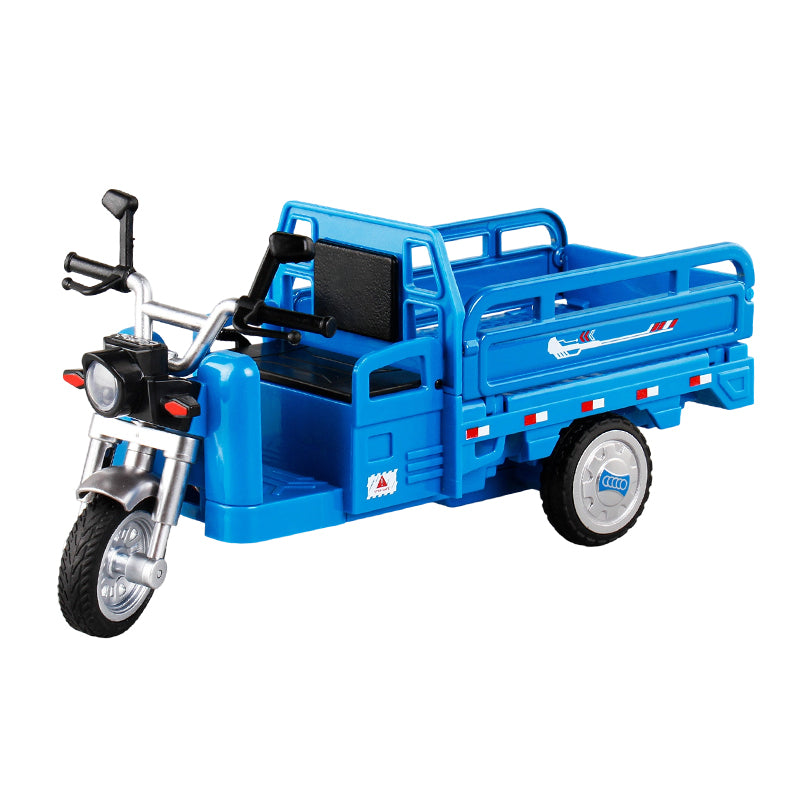 🎄🎁Christmas Special Offer: 50% OFF💥Pull-Back Electric Tricycle Toy with Sound & Light