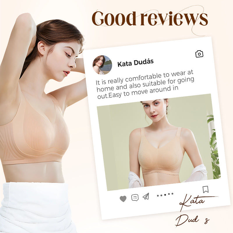 🎄Christmas Sale 50% OFF👙Anti-Sag Full Coverage Wireless Support Bra - Lifts & Shapes