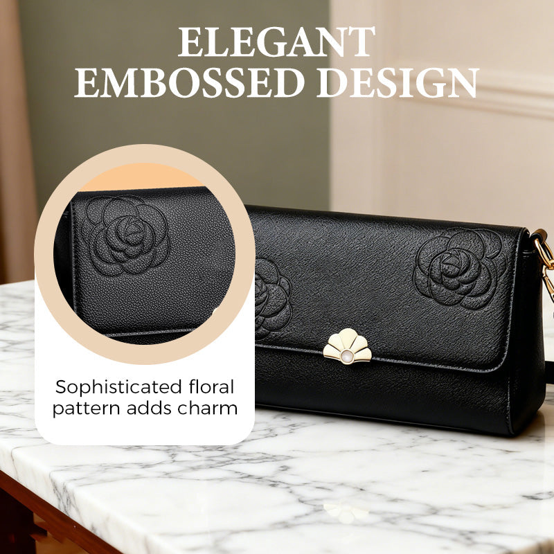 ⏰Black Friday Sale 50% OFF💥Women’s Elegant Embossed Floral Crossbody Bag