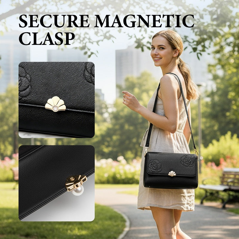 ⏰Black Friday Sale 50% OFF💥Women’s Elegant Embossed Floral Crossbody Bag