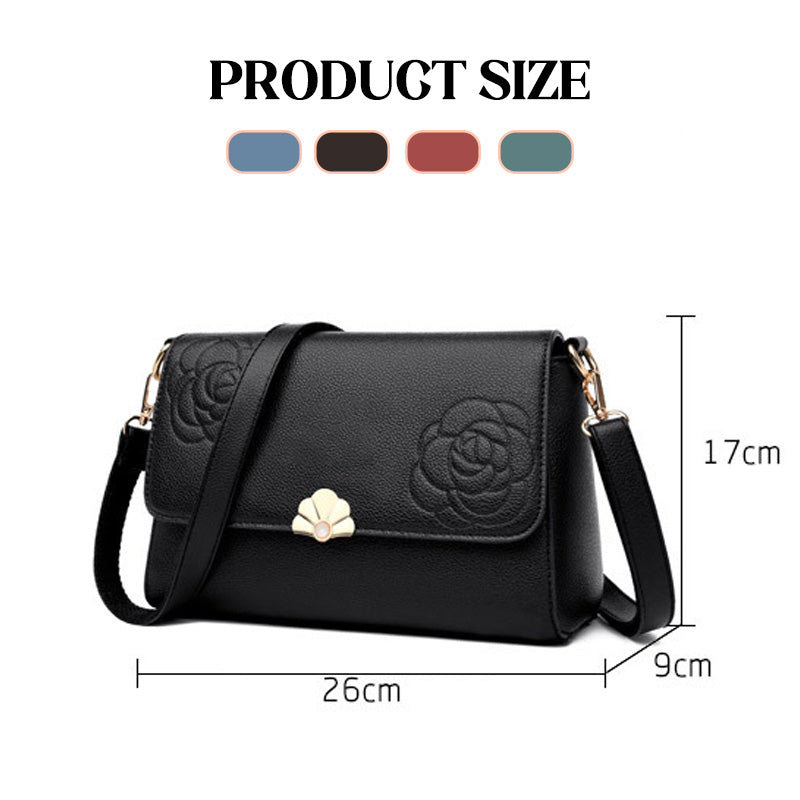 ⏰Black Friday Sale 50% OFF💥Women’s Elegant Embossed Floral Crossbody Bag